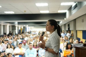 Mar&iacute;a Corina Machado lider Vente Venezuela  - Ucab-Guayana