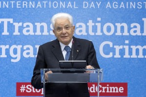 il Presidente della Repubblica Sergio Mattarella  a Vienna