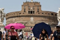 Agf - Caldo a Roma  (Foto a corredo articolo AGI)