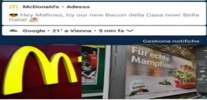 Il messaggio che imbarazza McDonald&rsquo;s : "Hey mafioso, prova il nostro nuovo panino".