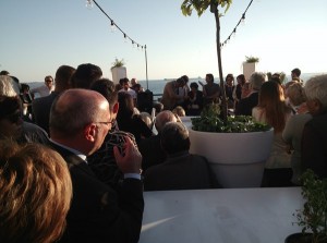 presentazione della lista Taranto Respira sul lungomare nel Nautilus