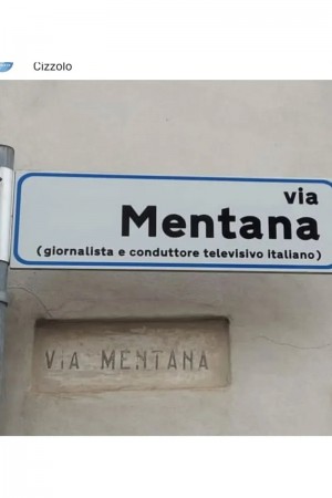 Errore di toponomastica, quando la battaglia di Mentana diventa Enrico il giornalista