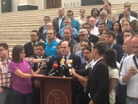 Presidente de la Asamblea Nacional, Julio Borges, presenta nuove azioni dell&#039;opposizione venezuelana del MUD