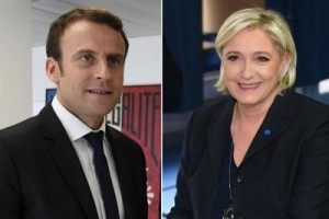 Emmanuel Macron e Marine Le Pen