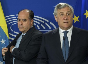 Presidente de Euroc&aacute;mara Antonio Tajani (PPE) pedir&aacute; a Gobiernos europeos sanciones contra Maduro