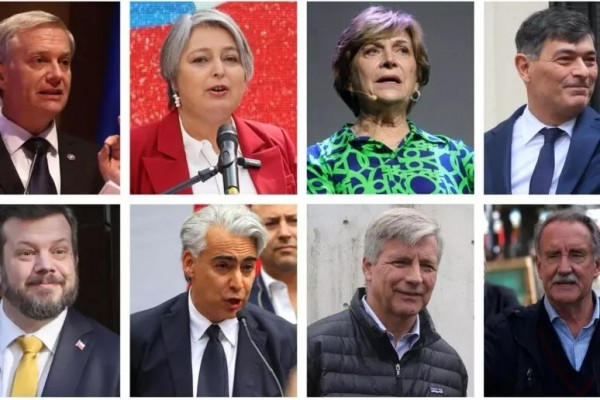 Cile. 8 candidati in corsa per le presidenziali del 16 novembre