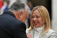 Viktor Orban e Giorgia Meloni