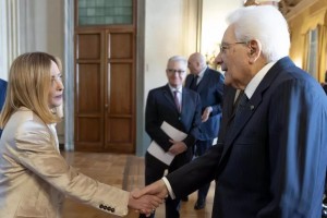 Meloni y Mattarella