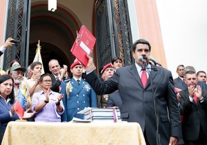 Venezuela's Nicolas Maduro sending VP to present budget after parliament blocked