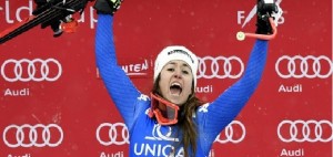 Sofia Goggia trionfa nella discesa libera di Crans Montana