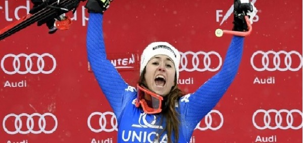 Sofia Goggia trionfa nella discesa libera di Crans Montana