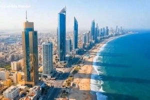 Gaza en ruinas transformada en la Riviera del Medio Oriente