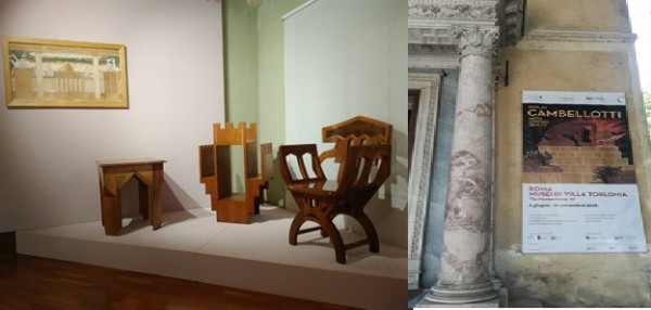 Gli arredi dell&rsquo;Acquedotto Pugliese nella mostra dedicata a Duilio Cambellotti a Roma