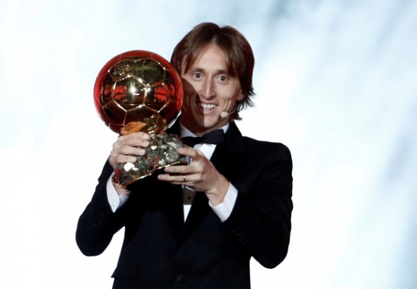 Modric puso fin a la hegemon&iacute;a de Messi y Cristiano Ronaldo en el Bal&oacute;n de Oro