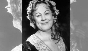 La soprano Renata Tebaldi 