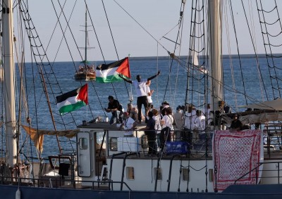  Una delle navi della Flotilla