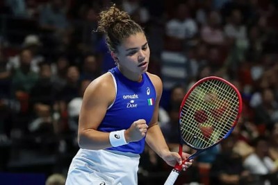 Jasmine Paolini aport&oacute; el punto decisivo en la serie frente a China 