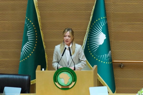 Palazzo Chigi - Meloni ad Addis Abeba 