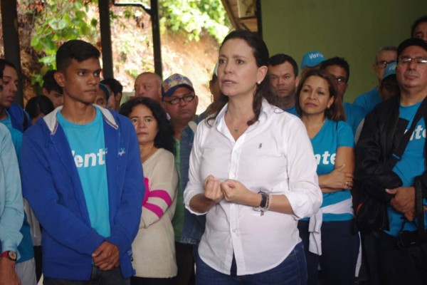 Mar&iacute;a Corina Machado desde Portuguesa: Venezuela es liberal y la campa&ntilde;a es contra el socialismo