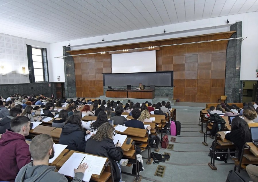 Aula dell'Universit&agrave; La Sapienza 
