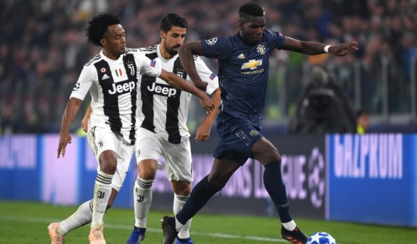 Con Cuadrado, la Juventus cay&oacute; ante un valiente Manchester United. Juventus - Manchester United 1:2